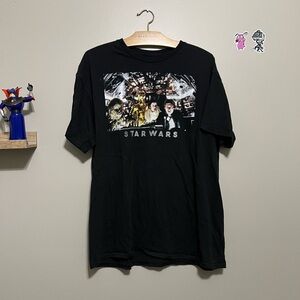 Star Wars Black Short Sleeve Tee